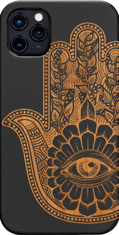 Hamsa 1 - Engraved