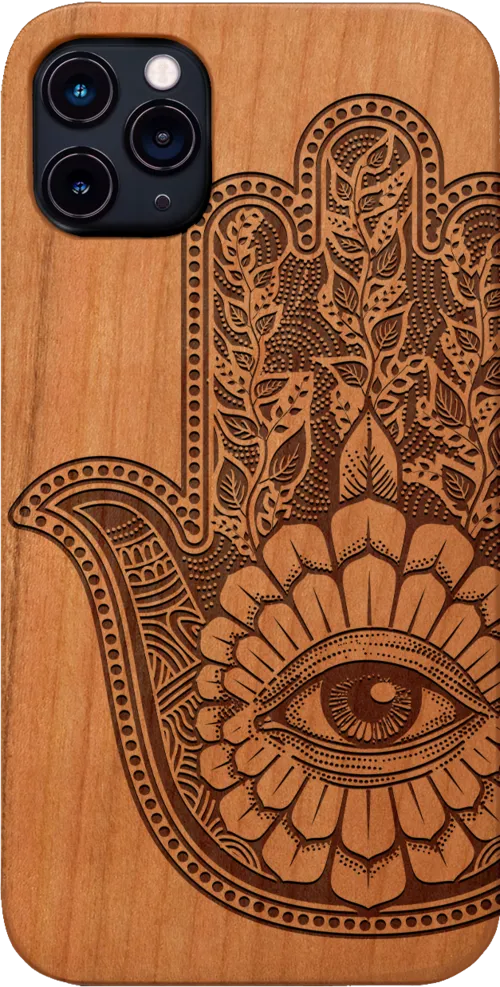 Hamsa 1 - Engraved