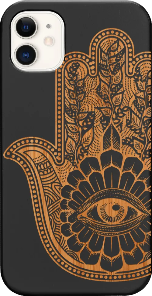 Hamsa 1 - Engraved