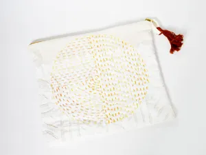 Hand Embroidered Pouch 002