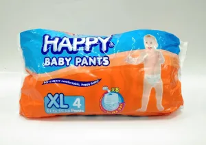 HAPPY DIAPER XL 4`S BL