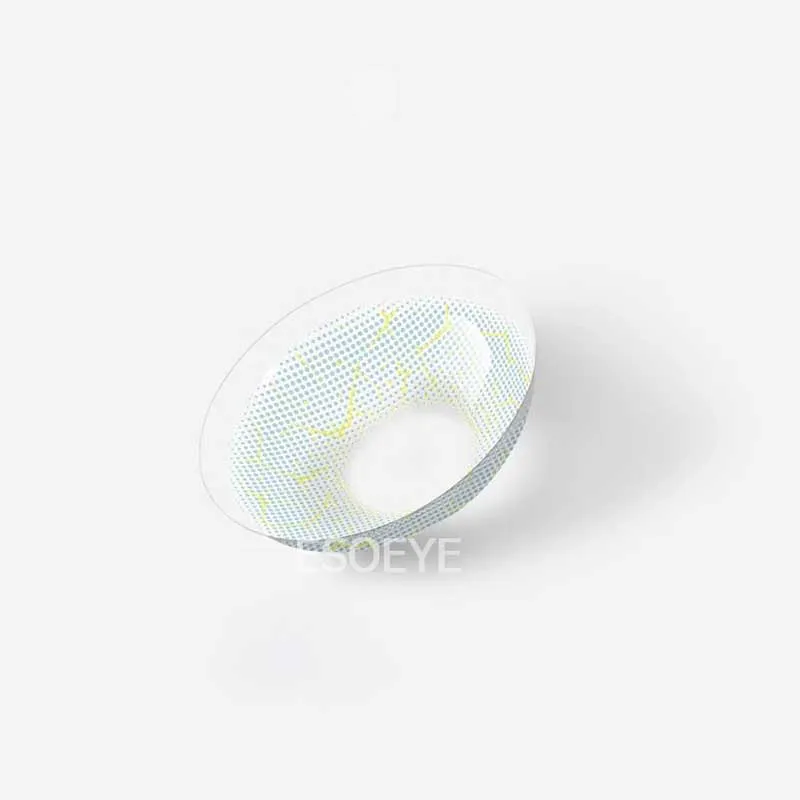 Hatsune Miku Blue Gray Colored Contact Lenses Yearly