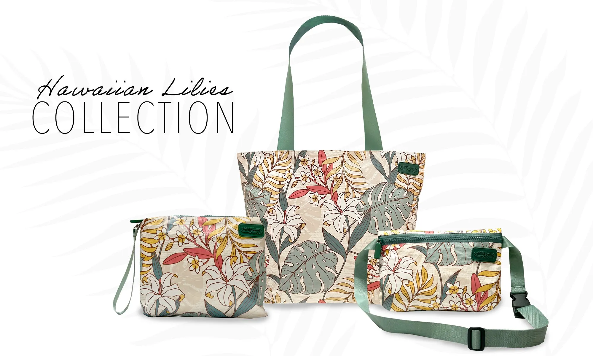 Hawaiian Lilies - Mid Pouch