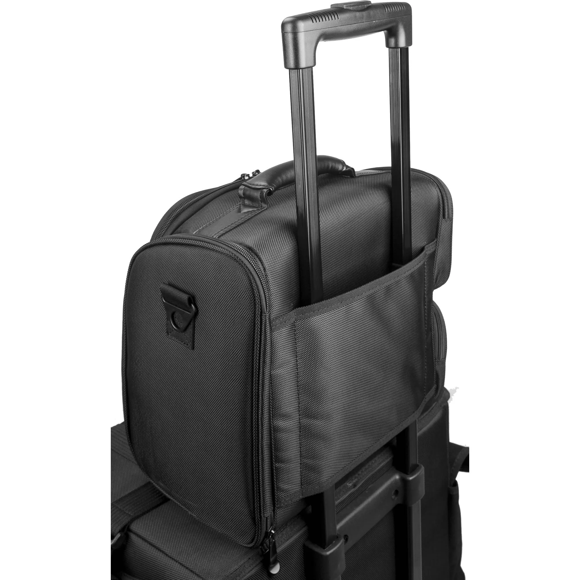 Hiker Hk3603 Soft Sided Professional Travel Makeup Case, Nylon Black