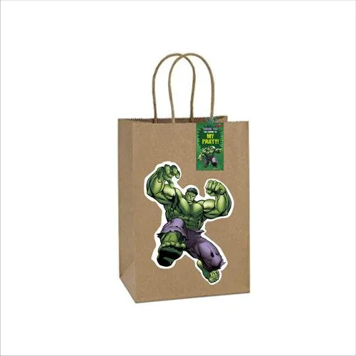 Hulk Gift Bags - Pack of 10
