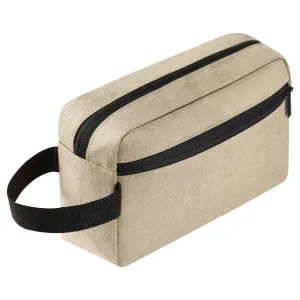 Icramsy Travel Toiletry bag Toiletry bag for women men Hanging toiletry bag Cosmetic bag Travel accessories for Women Men (Khaki)