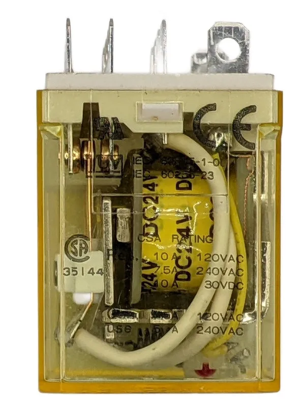 IDEC RH4B-UL Power Relay Plug-In 4PDT 10A 24VDC (RH4BUL)