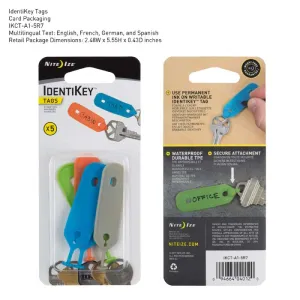 IDENTIKEY™ TAGS SET