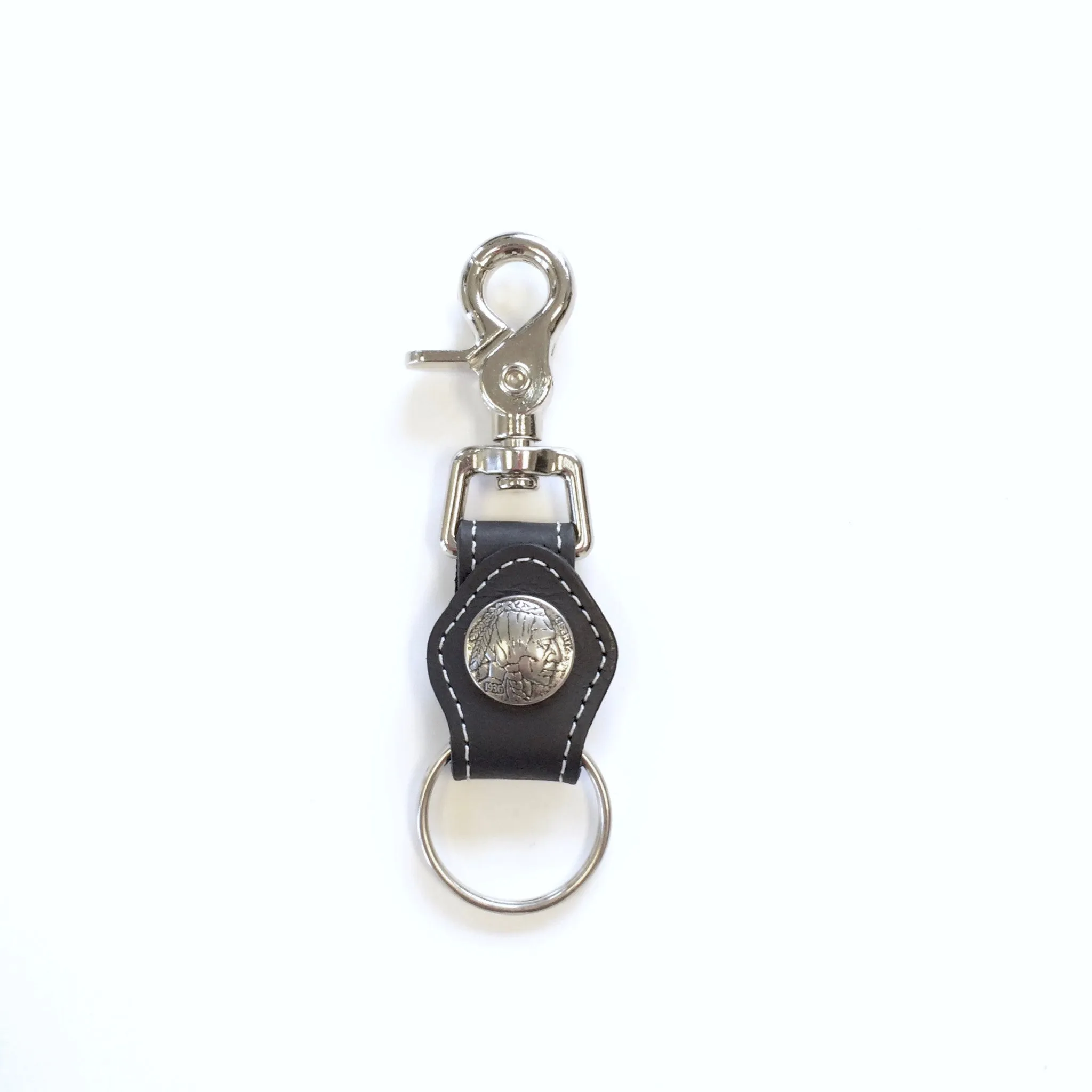 IN05  Key Fob w/ Indian Head Nickel