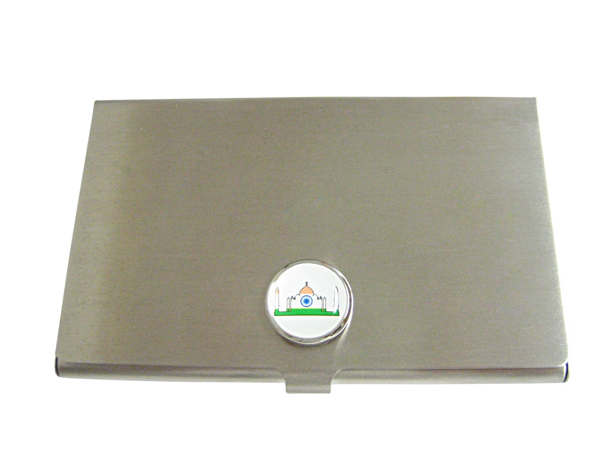 India Flag Taj Mahal Business Card Holder