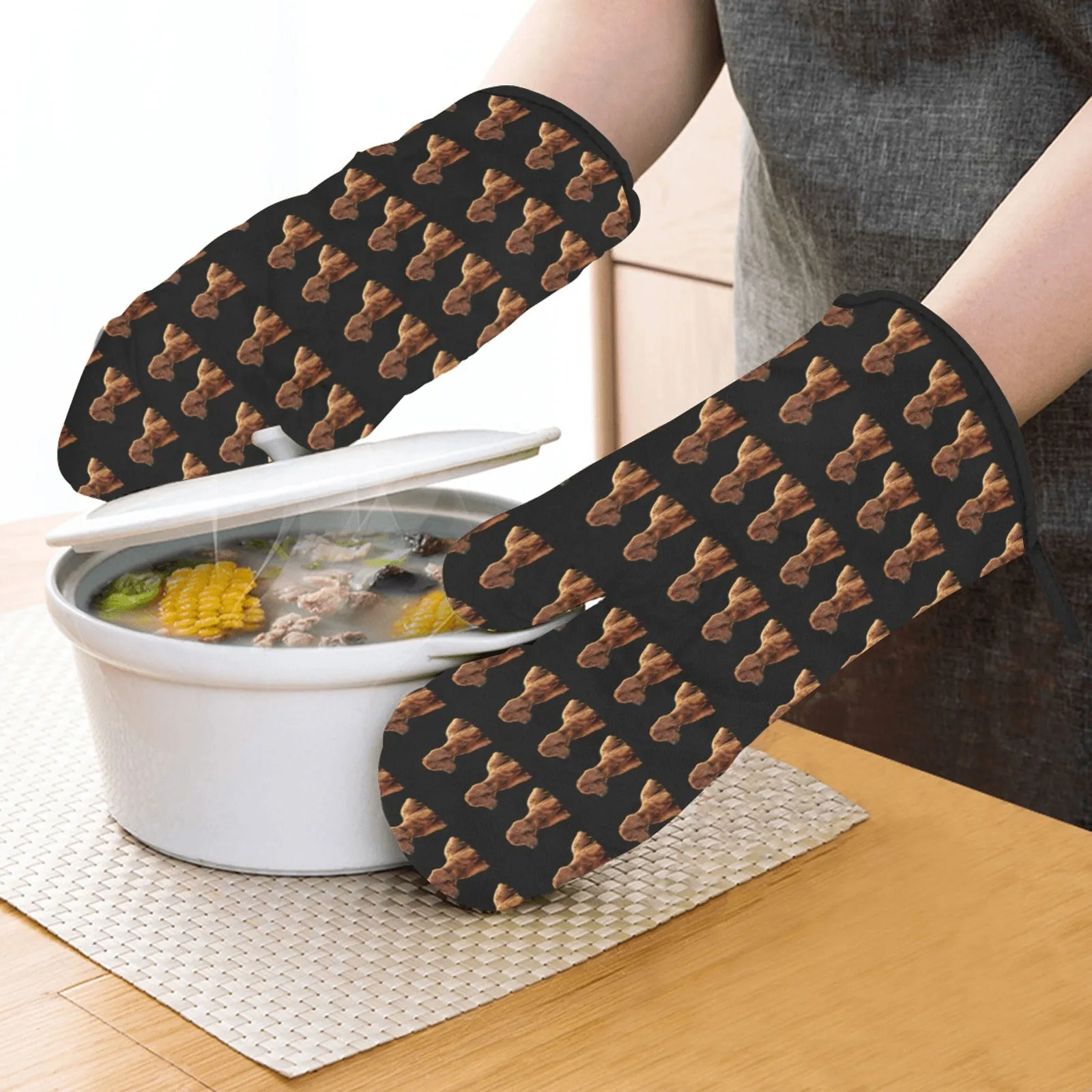 Irish Setter Oven Mitt Set - 4 Piece Set