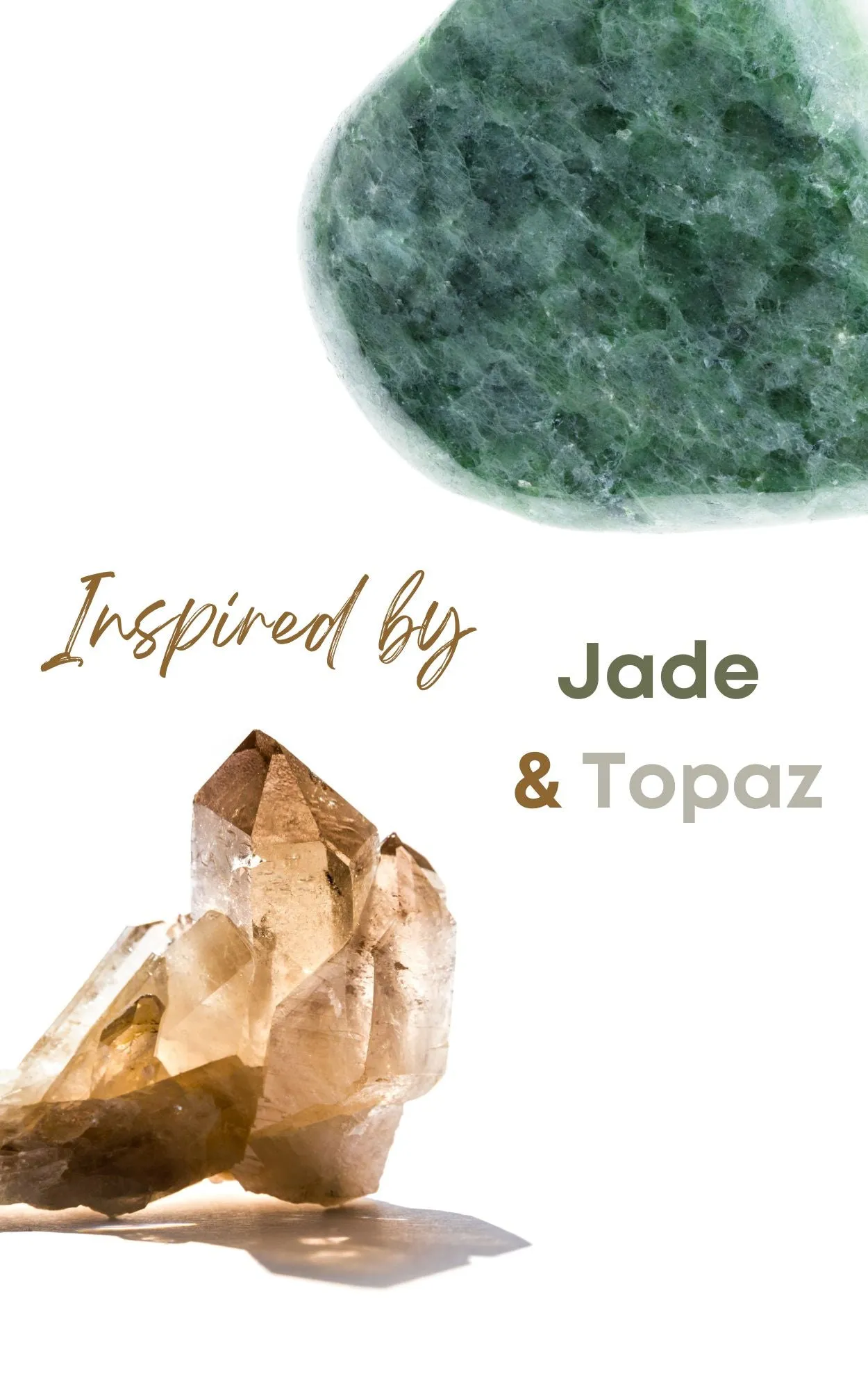 Jade & Topaz Blend Vanity Bottle by Sage, Pure Perfume Oil Concentrate