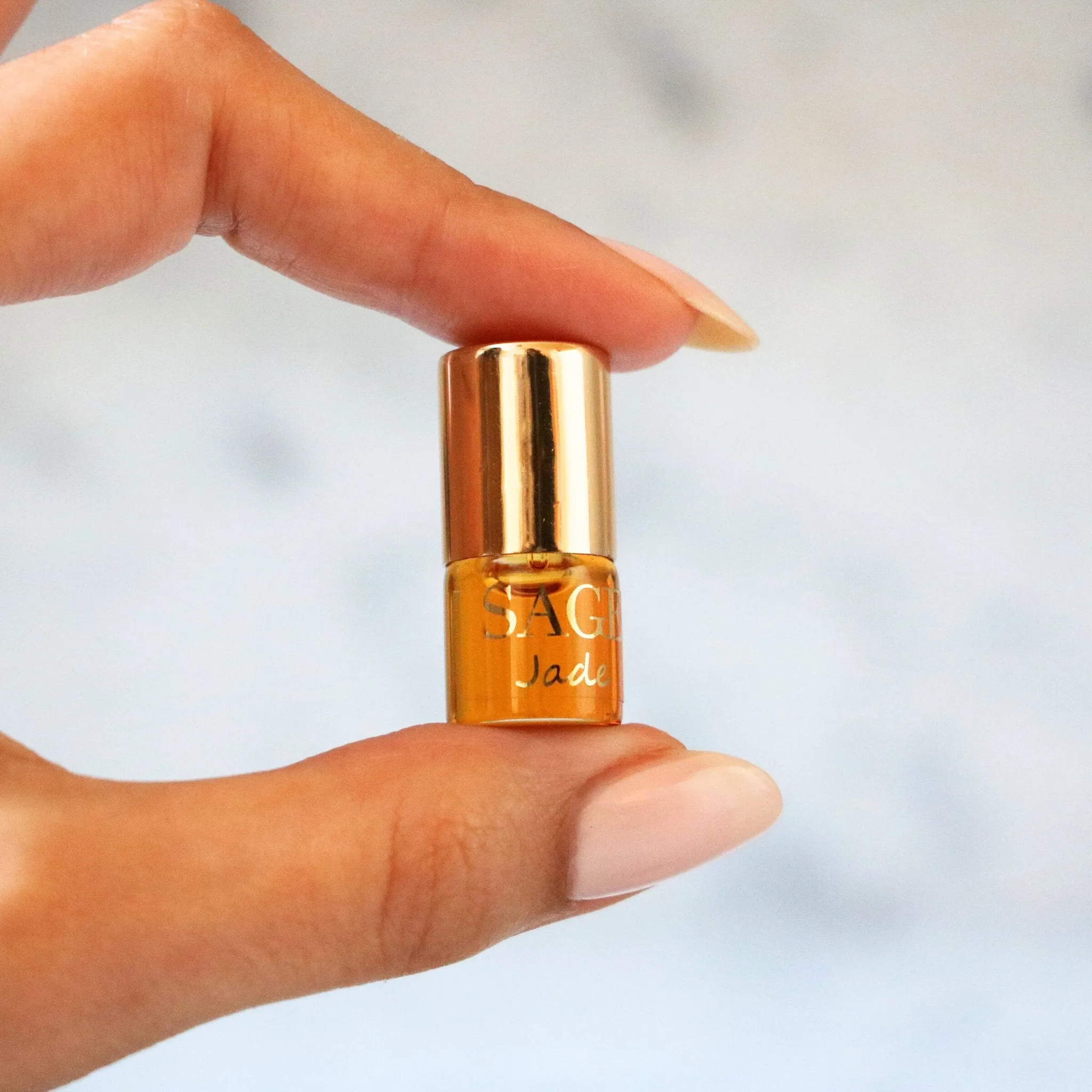 Jade Gemstone Perfume Oil Concentrate Mini Rollie by Sage