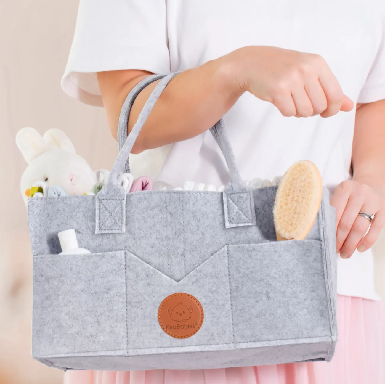 KeaBabies Original 2.0 Diaper Caddy