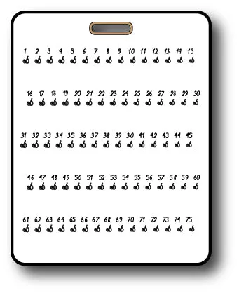 Key Board Spring Hooks