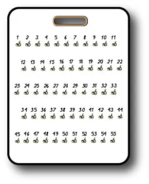 Key Board Spring Hooks