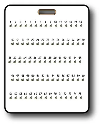 Key Board Spring Hooks