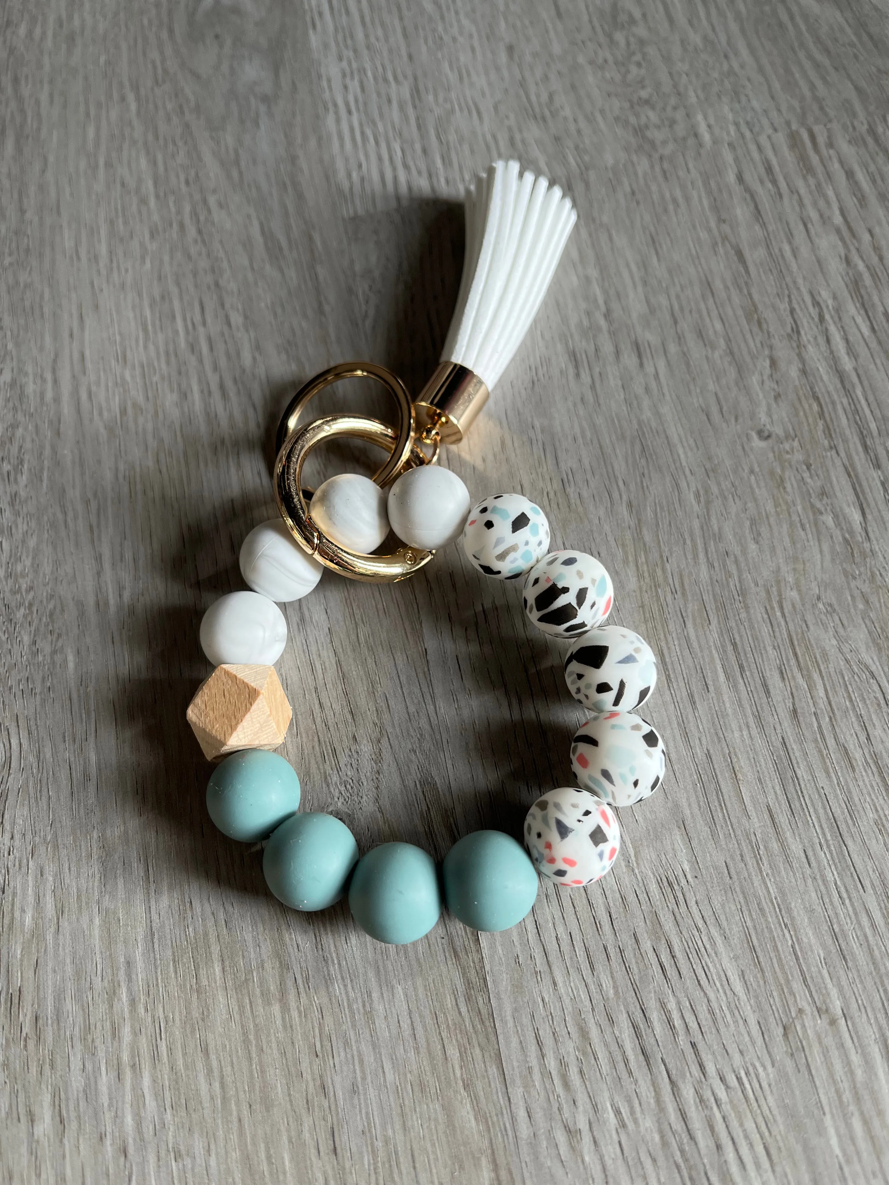 Key Ring Bangle Bracelet