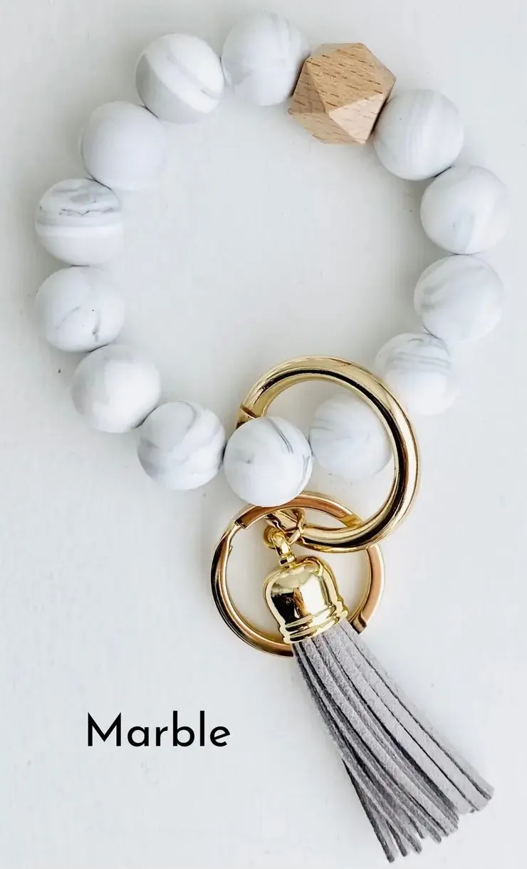 Key Ring Bangle Bracelet