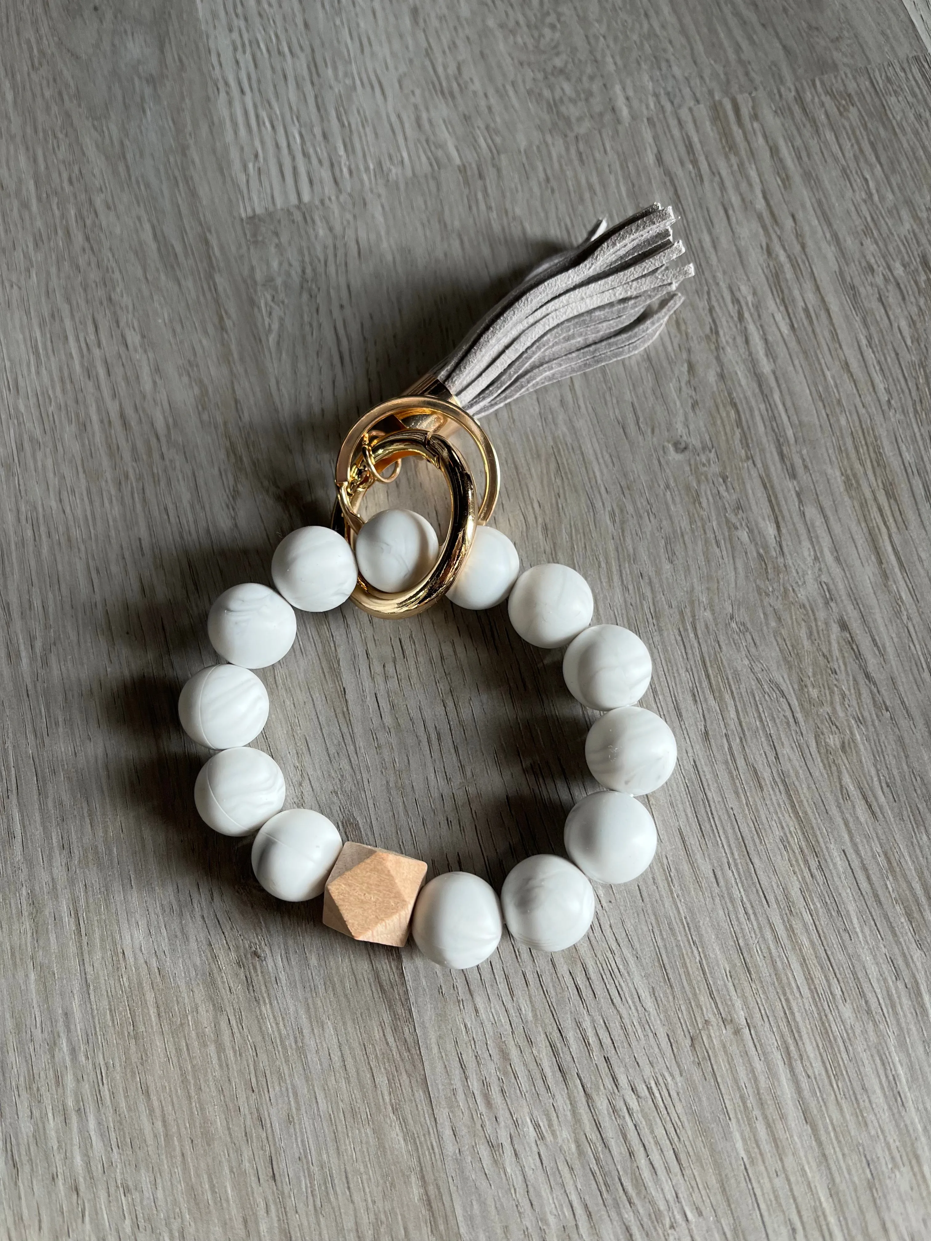 Key Ring Bangle Bracelet