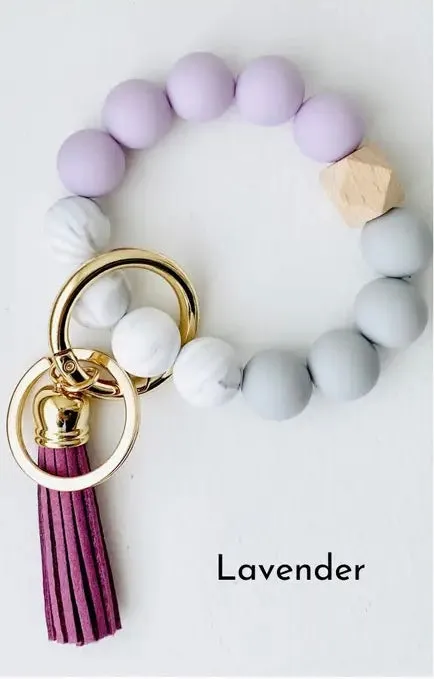 Key Ring Bangle Bracelet