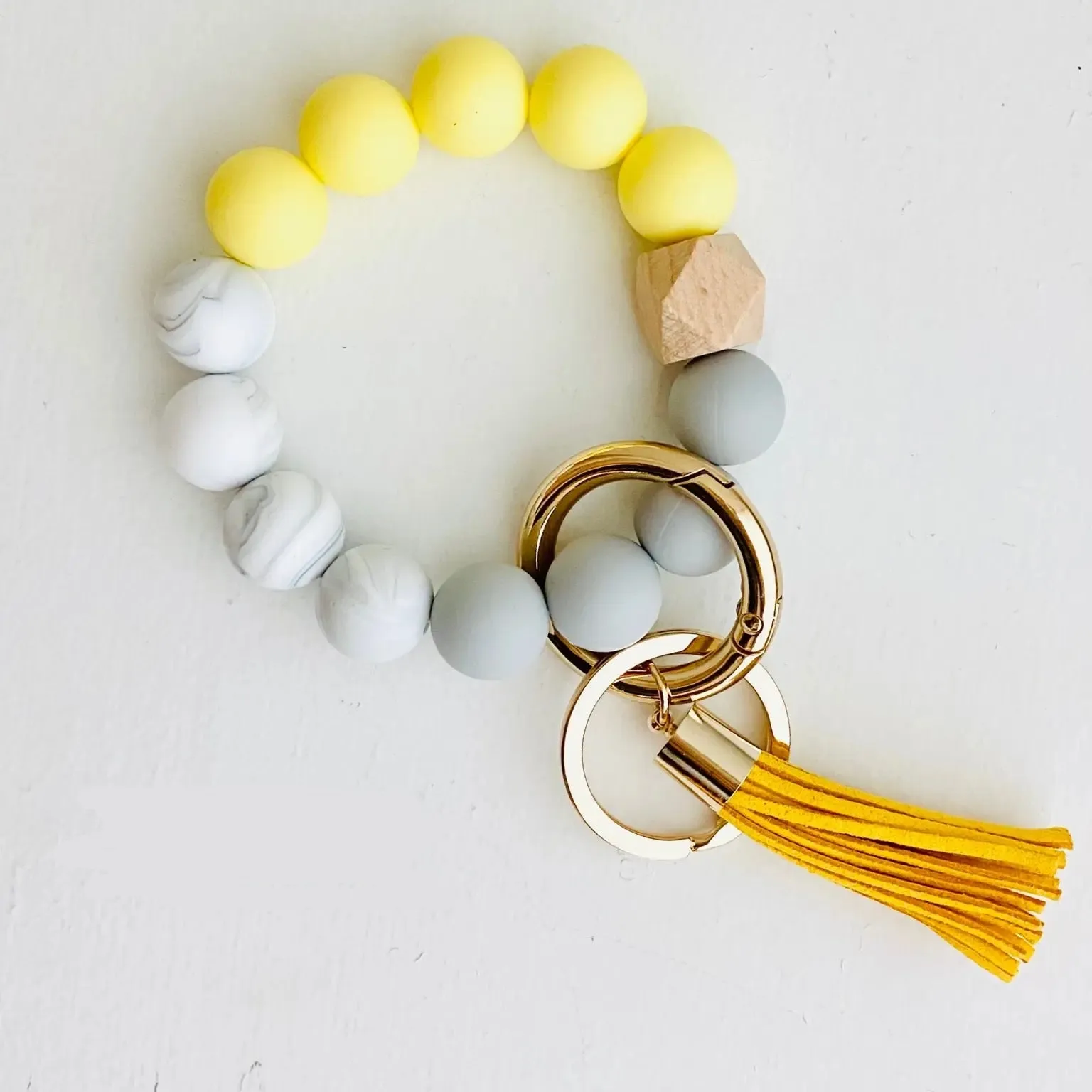 Key Ring Bangle Bracelet