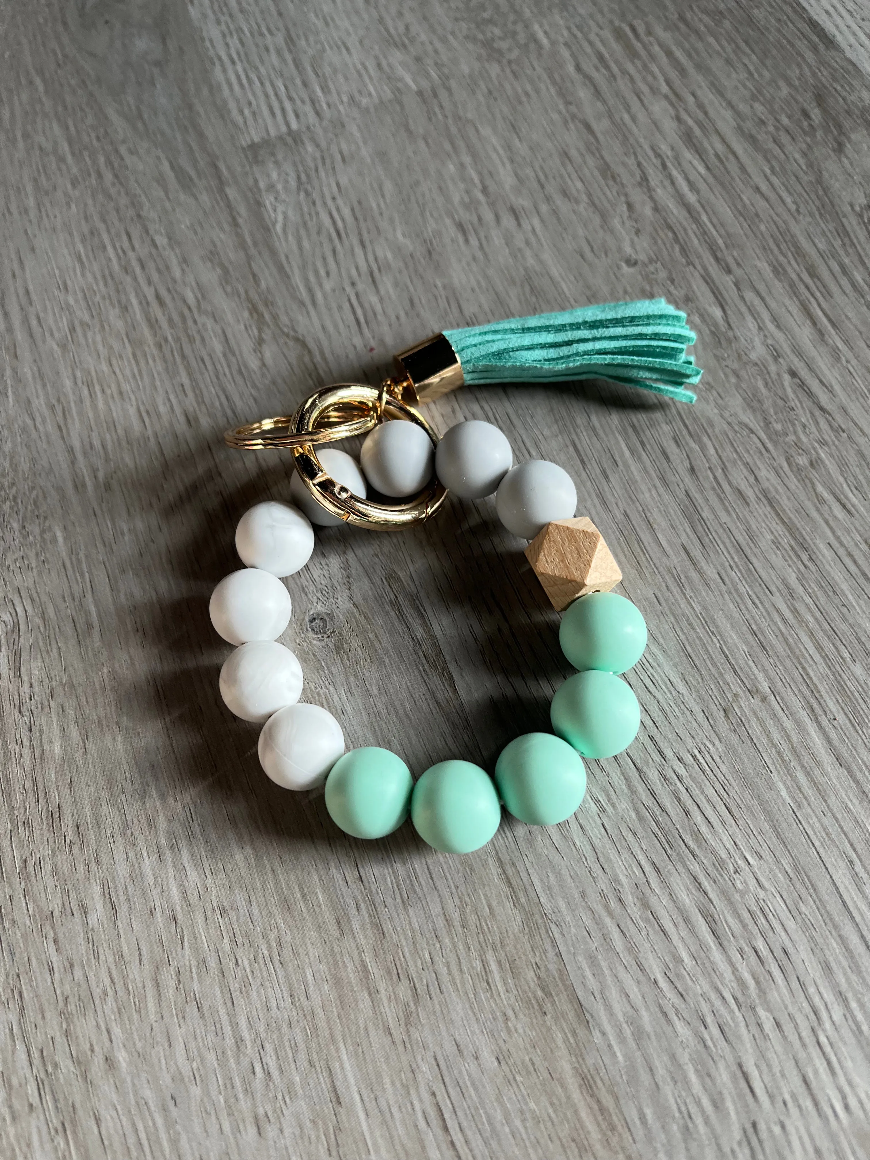 Key Ring Bangle Bracelet