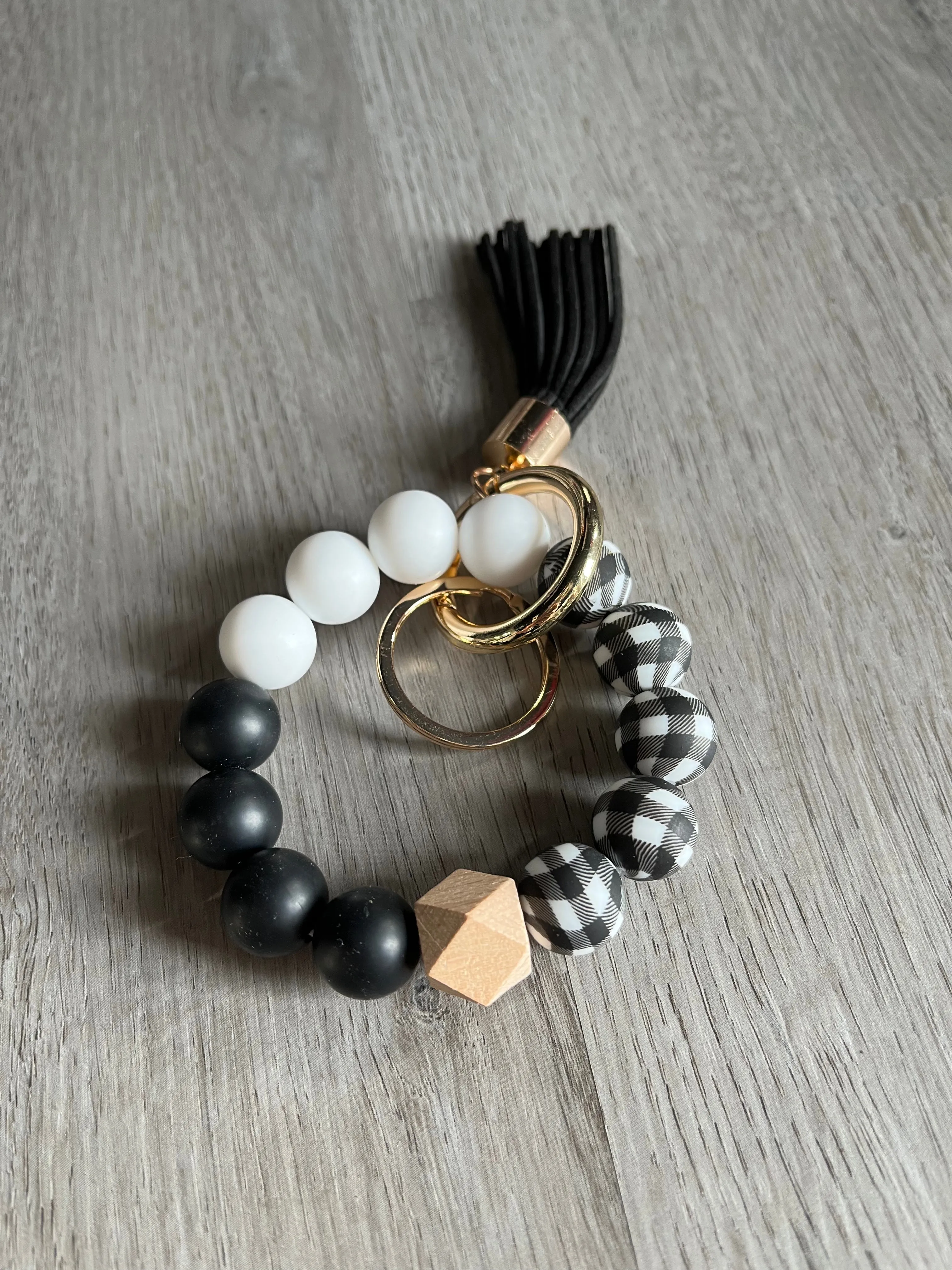 Key Ring Bangle Bracelet