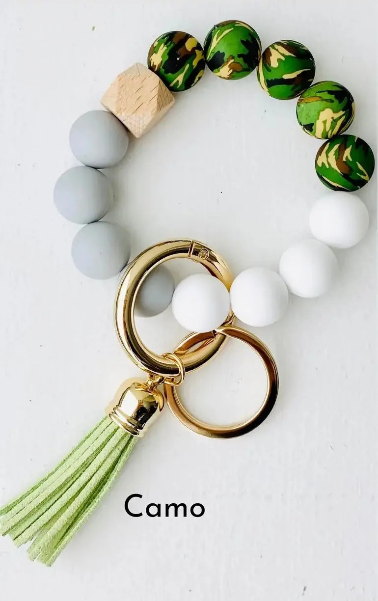 Key Ring Bangle Bracelet