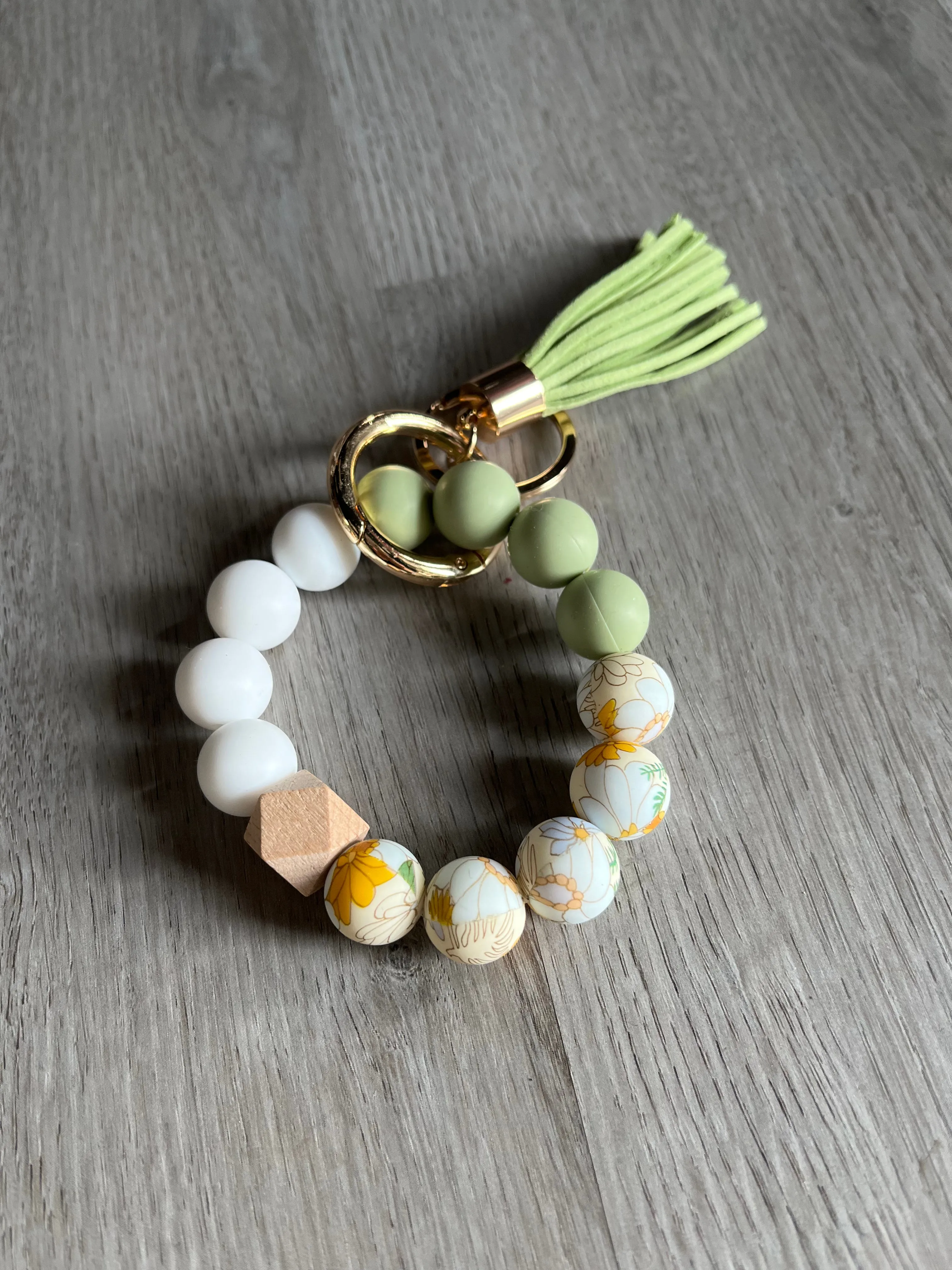 Key Ring Bangle Bracelet