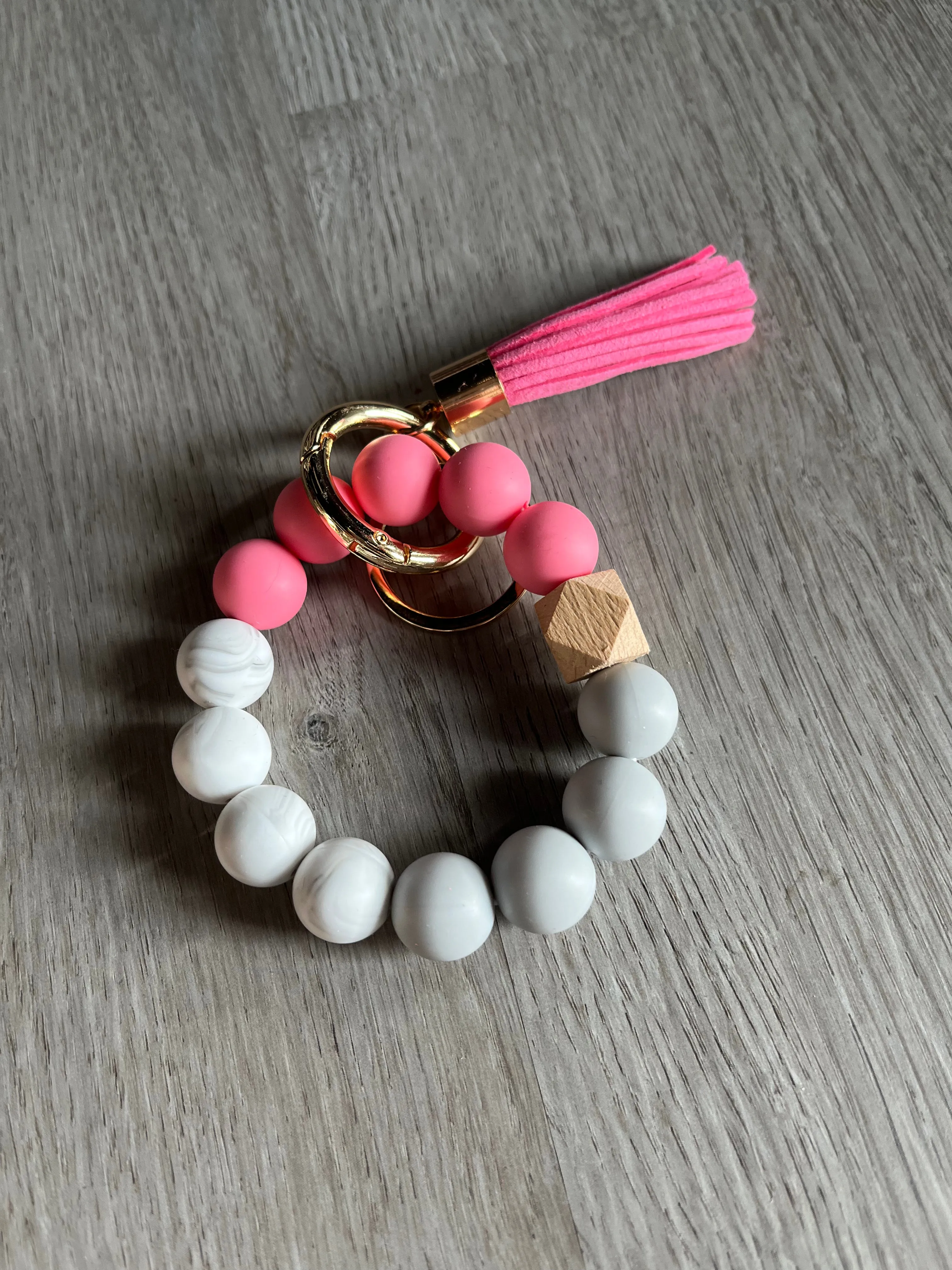 Key Ring Bangle Bracelet