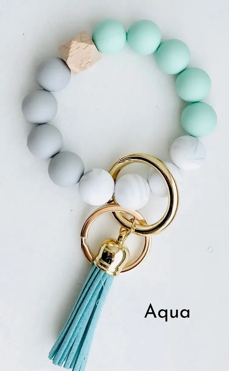 Key Ring Bangle Bracelet