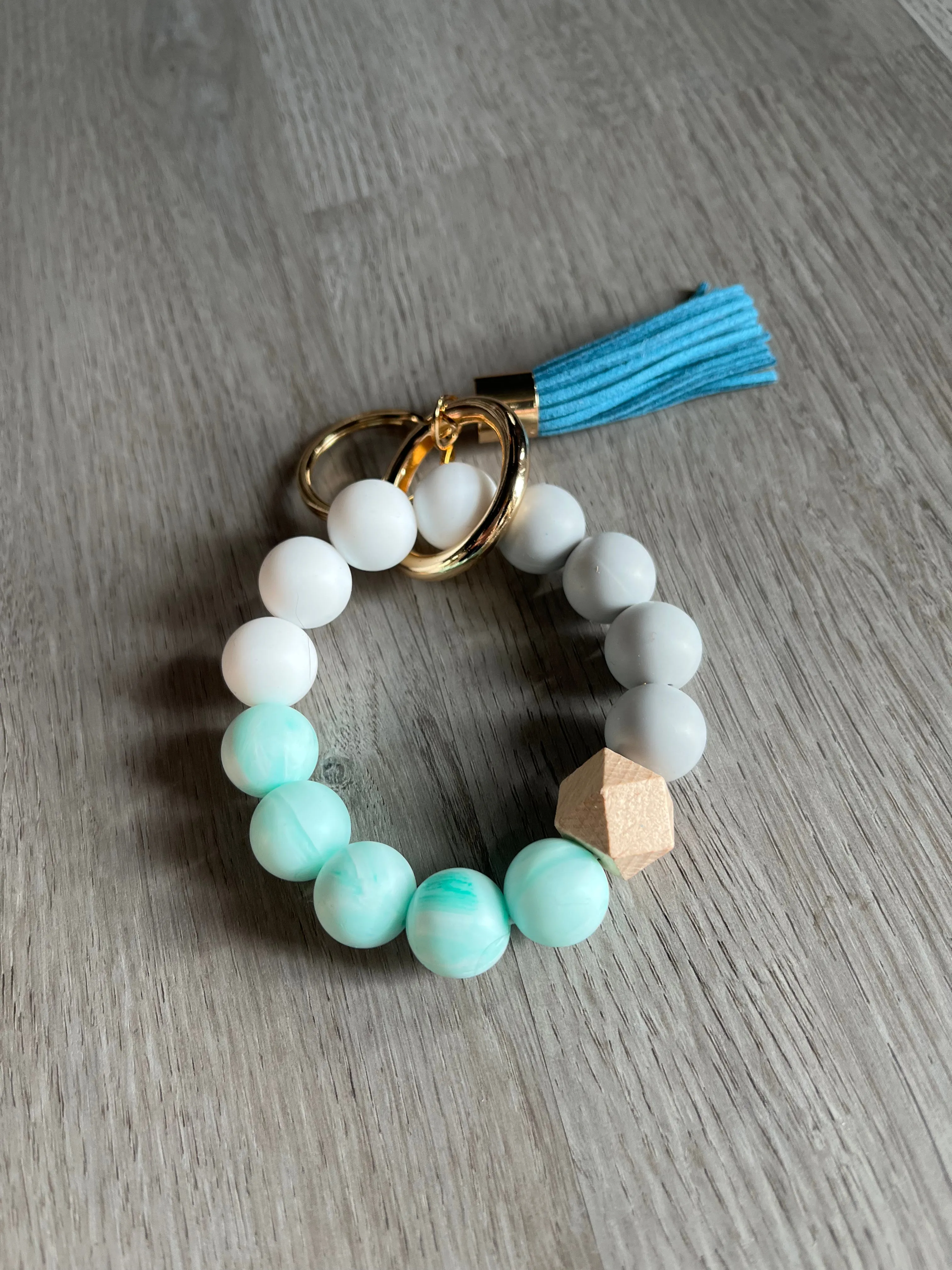 Key Ring Bangle Bracelet