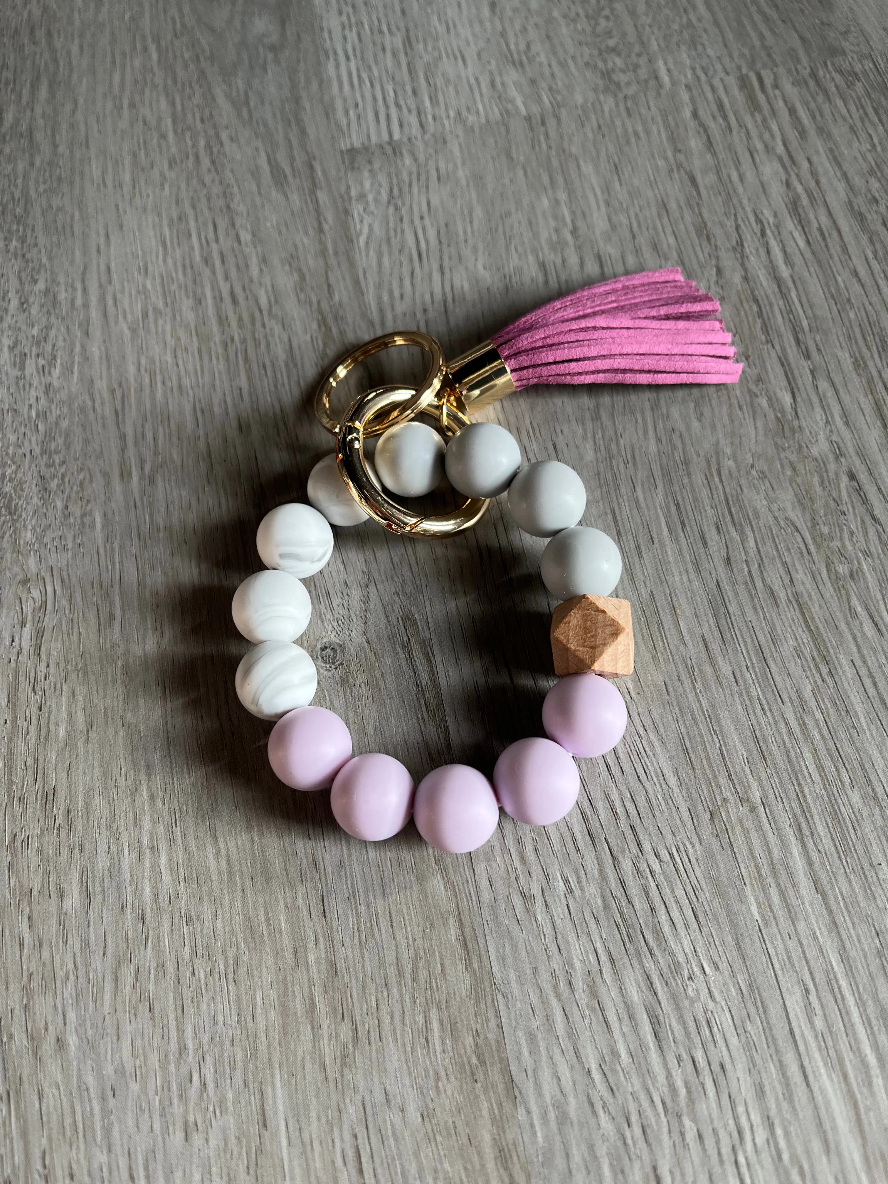 Key Ring Bangle Bracelet