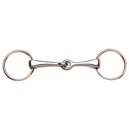 Key Ring Silver Snaffle Bit