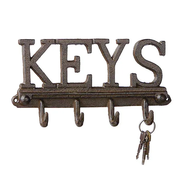Key Wall Hook (4 Hooks)