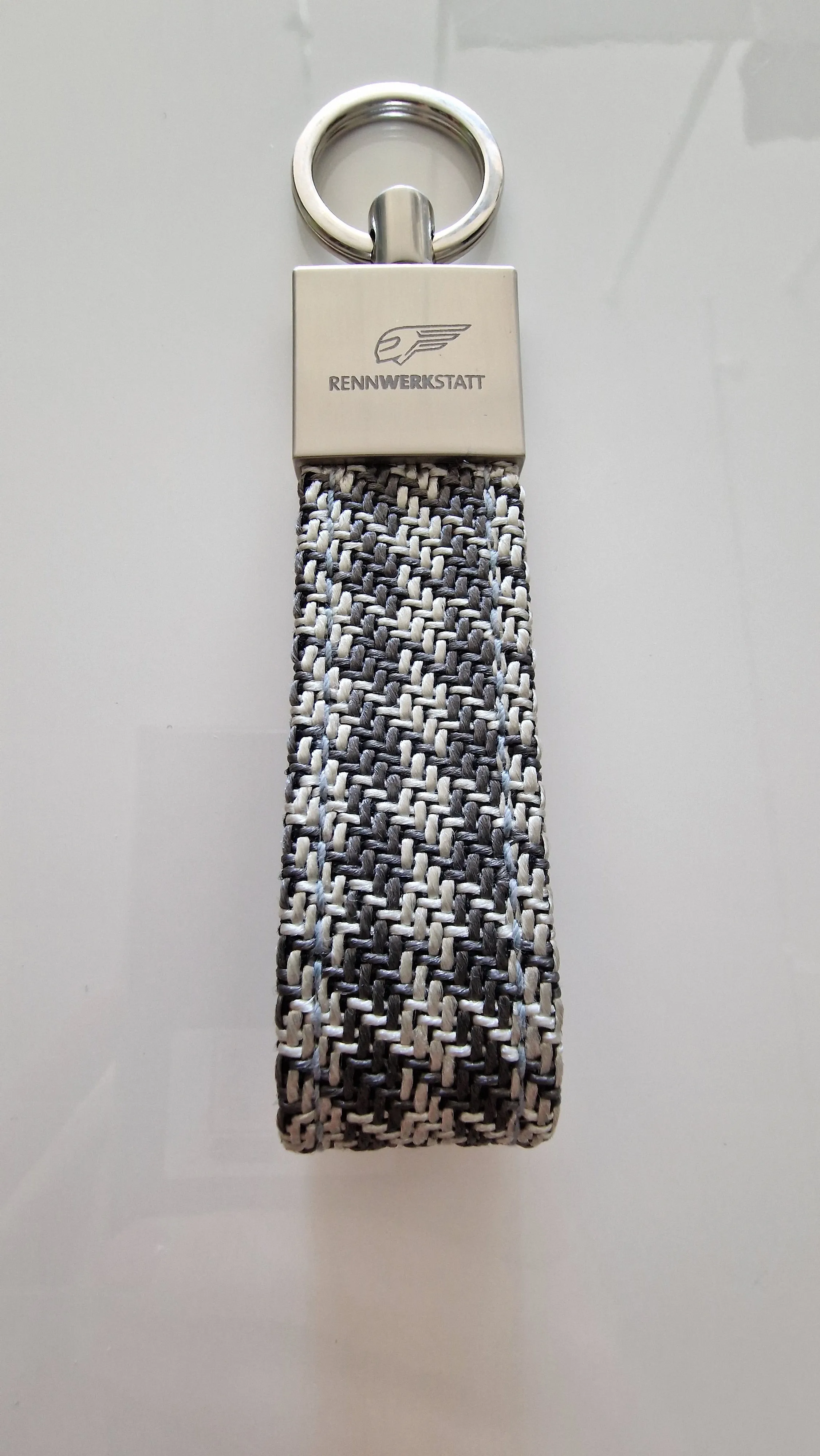KeyRing - Houndstooth 'R' (modern) ARGATE GREY - 911 R 50th Anniversary - New Version