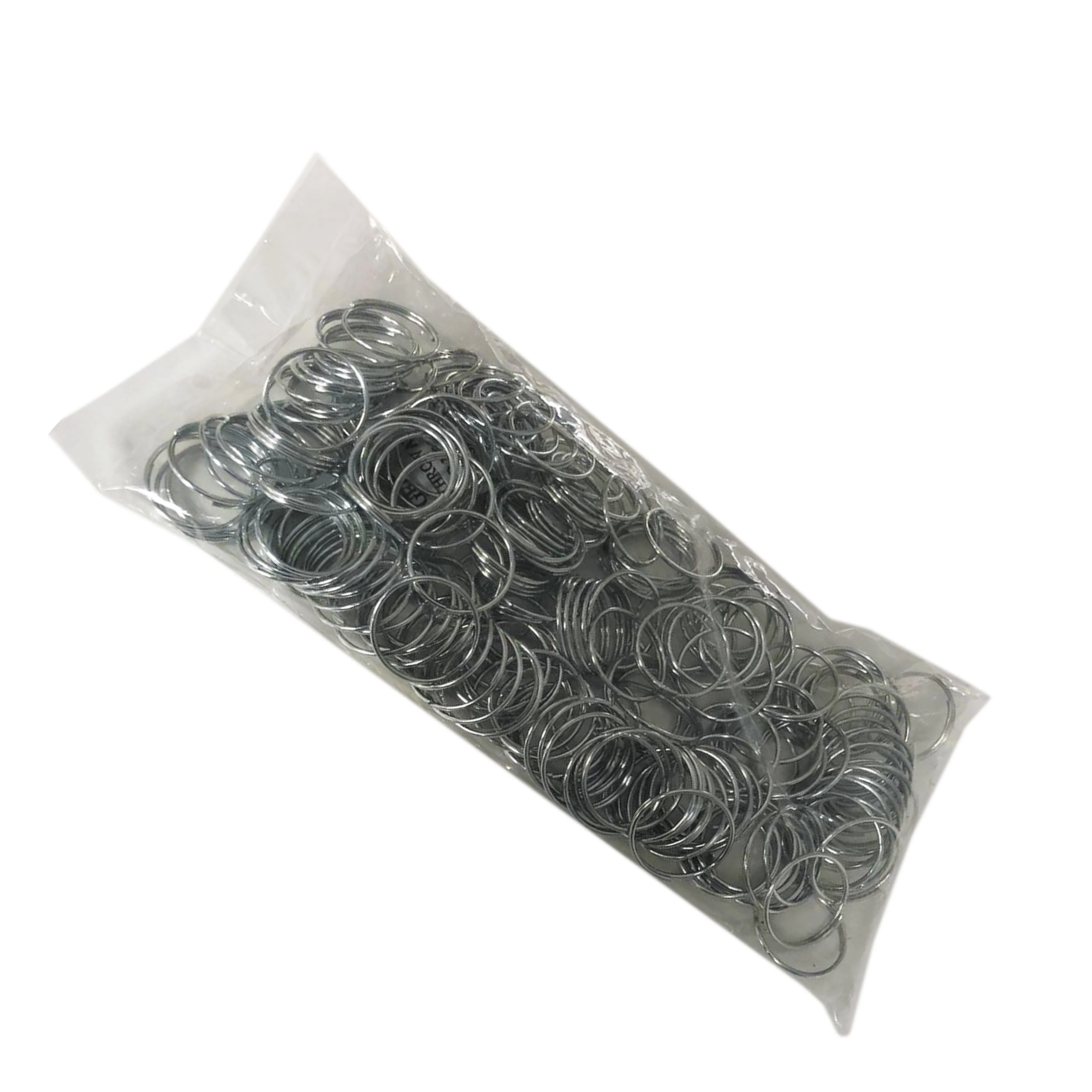 Keyring Key Split Rings Stainless Steel x 200