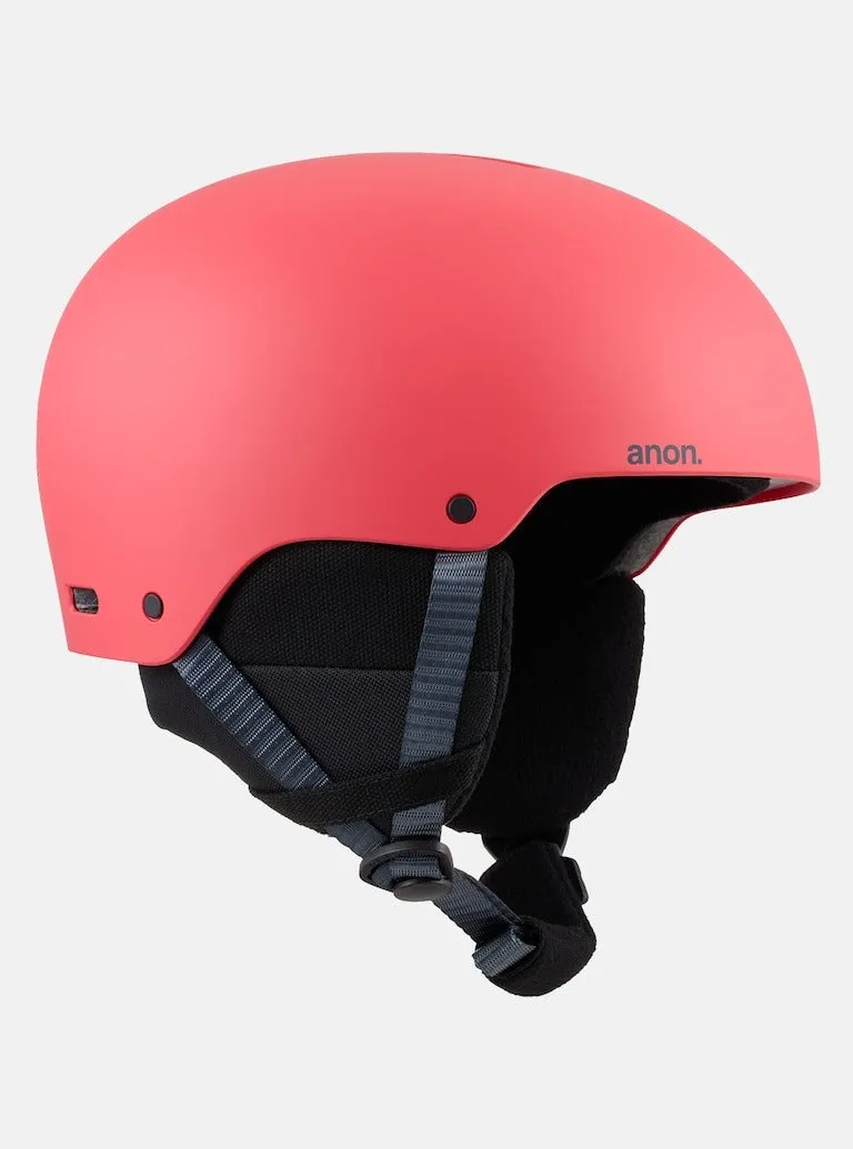 Kids' Rime 3 Round Fit Ski & Snowboard Helmet