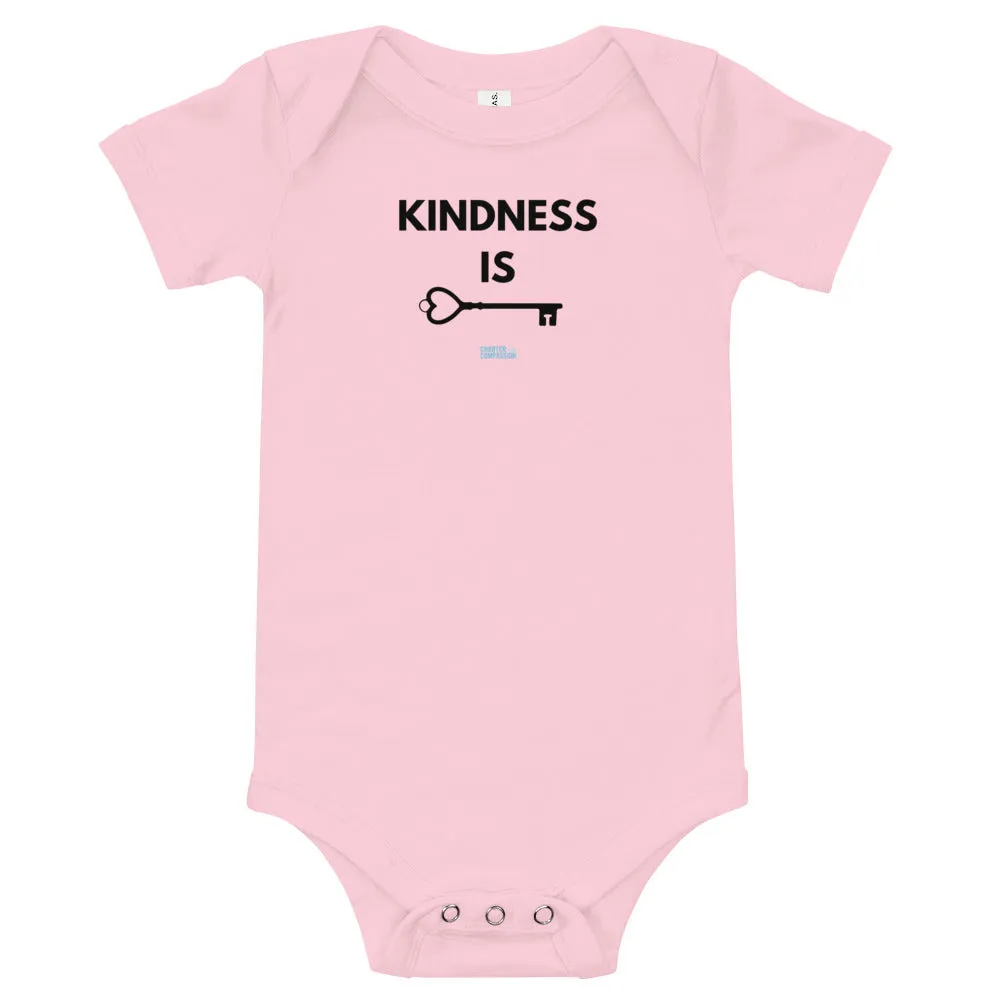 Kindness is Key - Onesie - Black Print