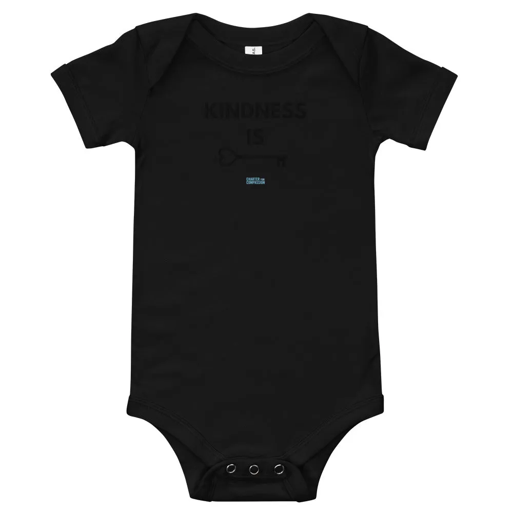 Kindness is Key - Onesie - Black Print