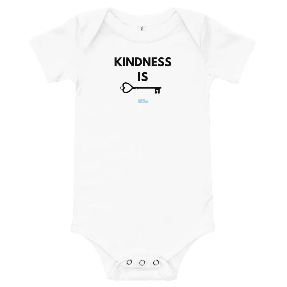 Kindness is Key - Onesie - Black Print