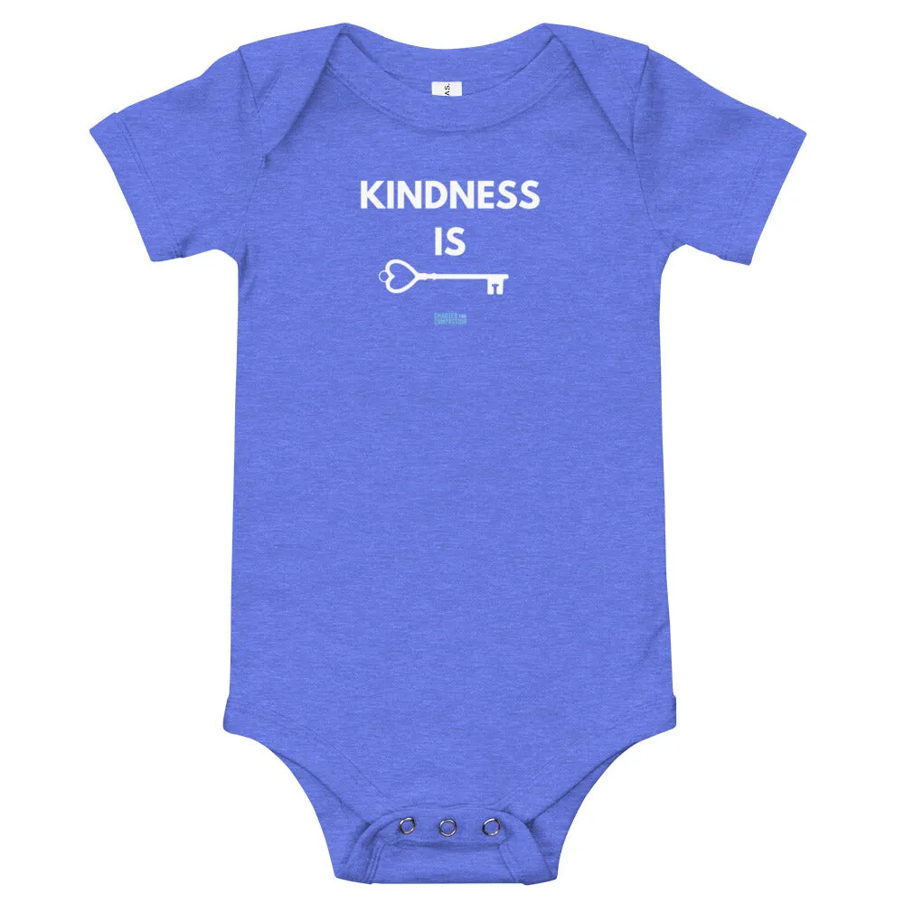 Kindness is Key - Onesie - White Print