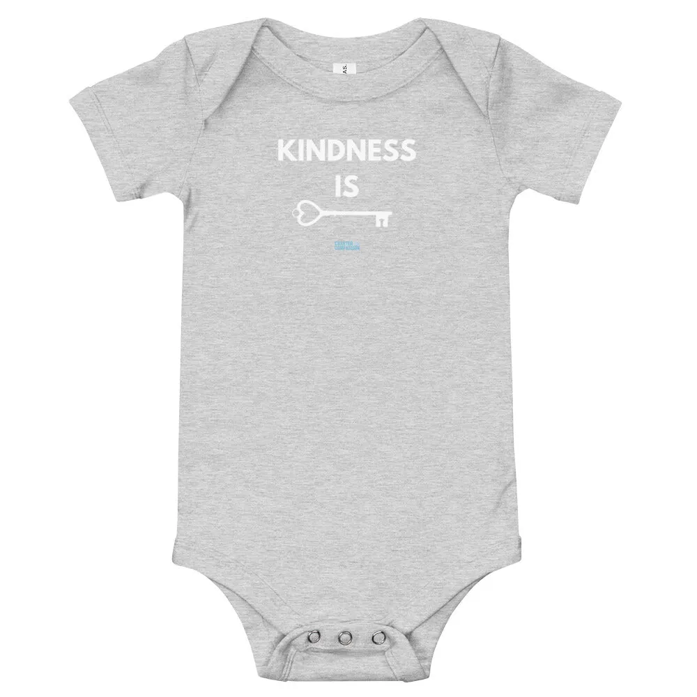 Kindness is Key - Onesie - White Print