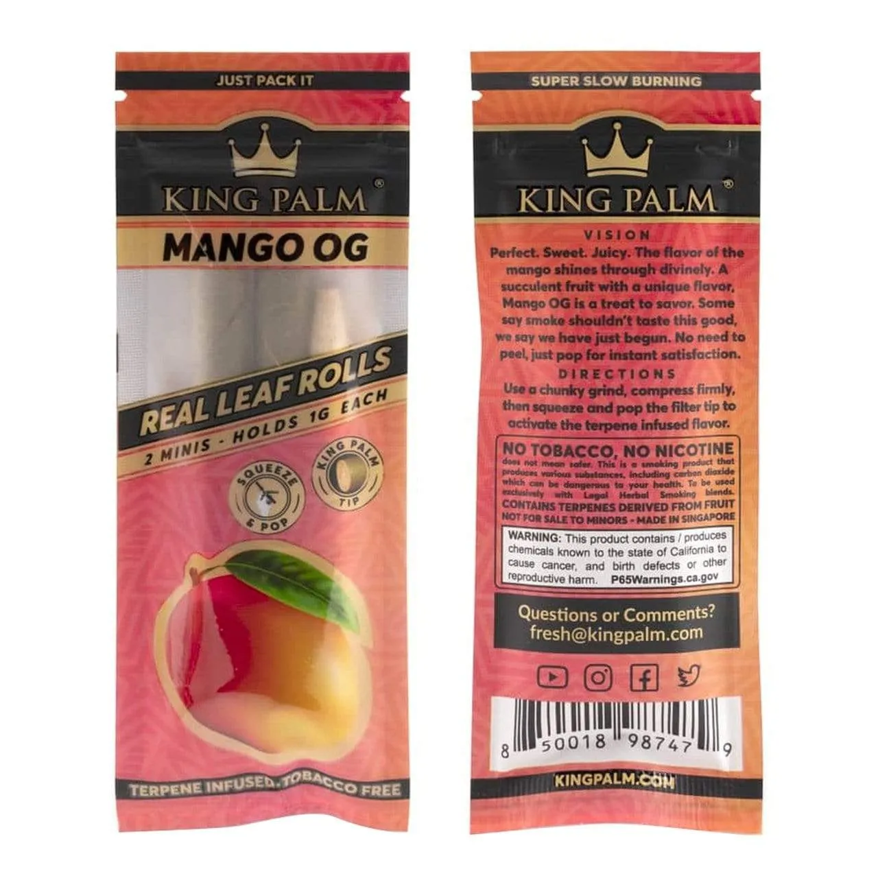 King Palm Pre-Roll Pouches