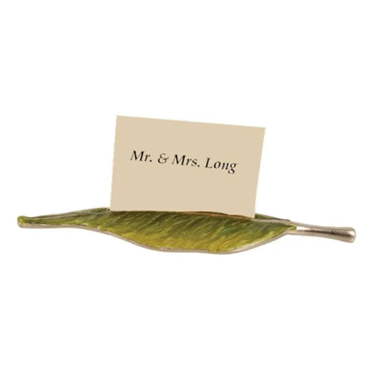 Leaf Place Card Holders Set of 4