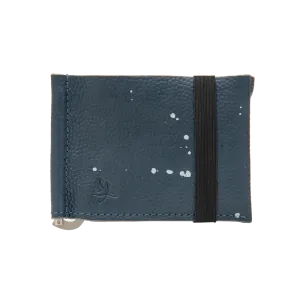 Leather Wallet with Adjustable Money Clip