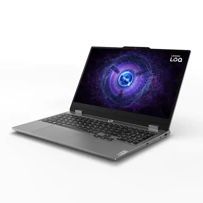 LENOVO LOQ 83DV00J8IN (LUNA GREY), CORE I7-13650HX, 16GB DDR5 (16GB  1SLOT), NVME 512GB, NVIDIA® GeForce RTX™ 4050 6GB GDDR6, Boost Clock 2370MHz, TGP 105W, 194 AI TOPS, 15.6″ FHD (1920×1080) IPS 300nits Anti-glare, 100% sRGB, 144Hz, G-SYNC®