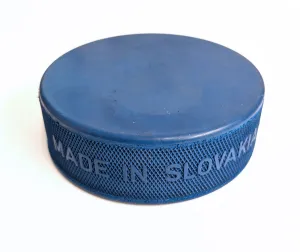 Lightweight Blue Ice Hockey Puck