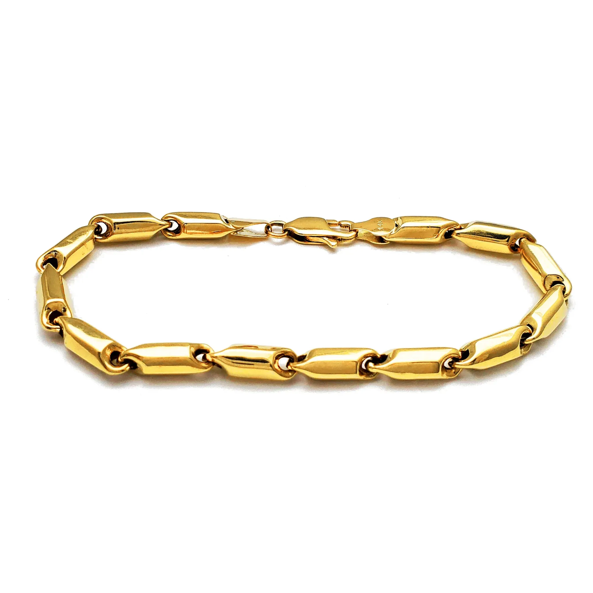 Lightweight Bullet Bracelet (14K)